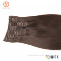 High quality full head wholesale notangle no shedding clip in human hair